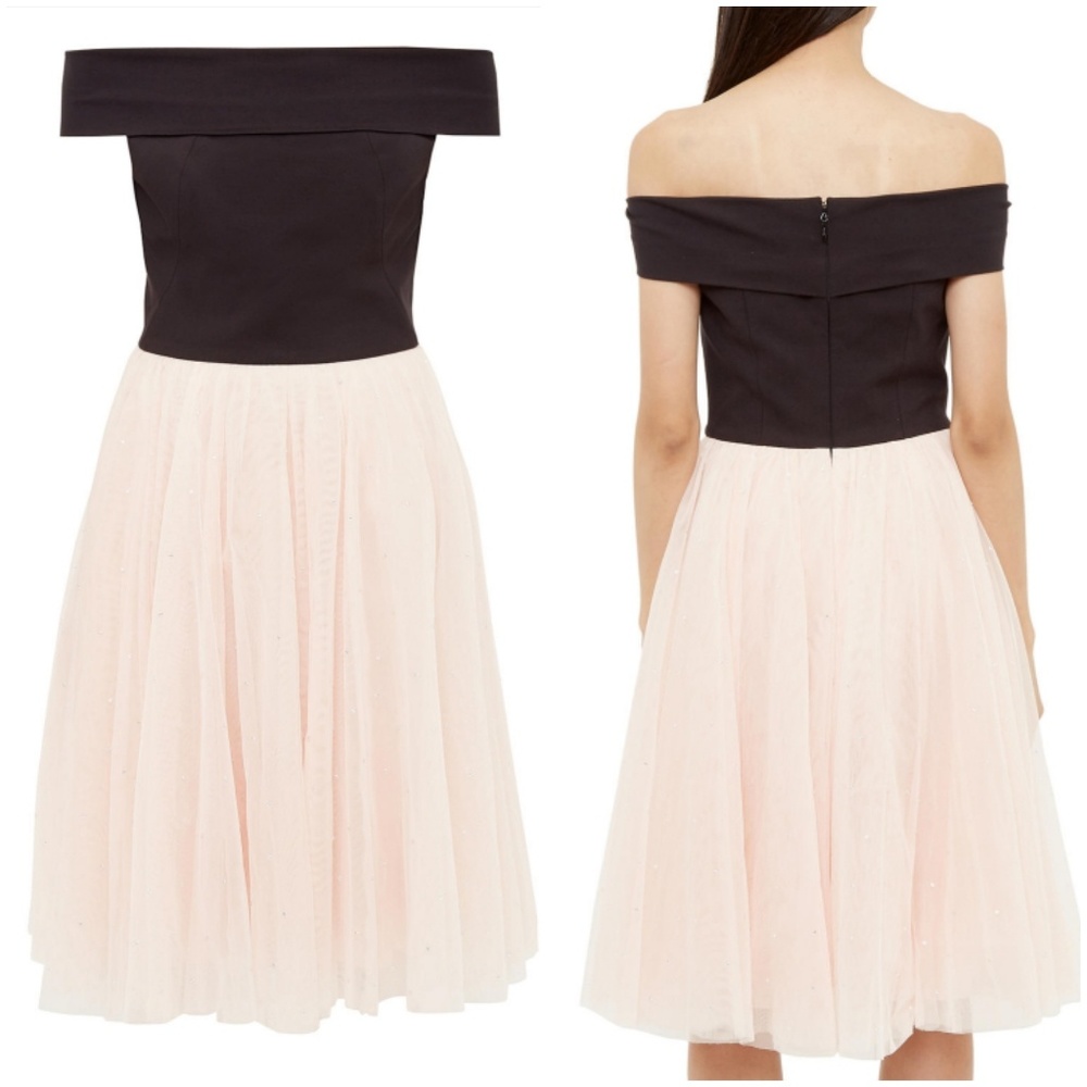 🍒NWT🍒 TED BAKER PRINSIE TULLE DRESS - Picture 8 of 13